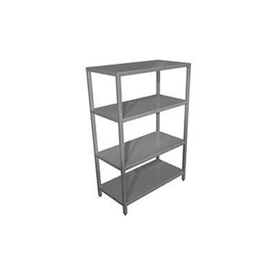 Rastel 4 polite pline inox 120x50x180H mm 3 - Echipamente Horeca Rastel 4 polite pline inox