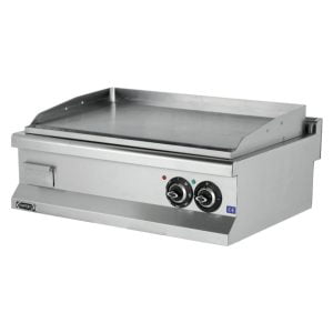 Fry-top electric neted cromat 900