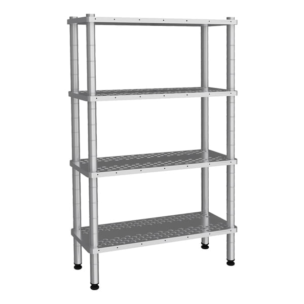 Raft 4 polite pline 1370x460x1800H mm 3 - Echipamente Horeca Raft 4 polite pline 1370x460x1800H mm