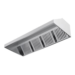 Hota de perete fara motor 2500x700x400H mm