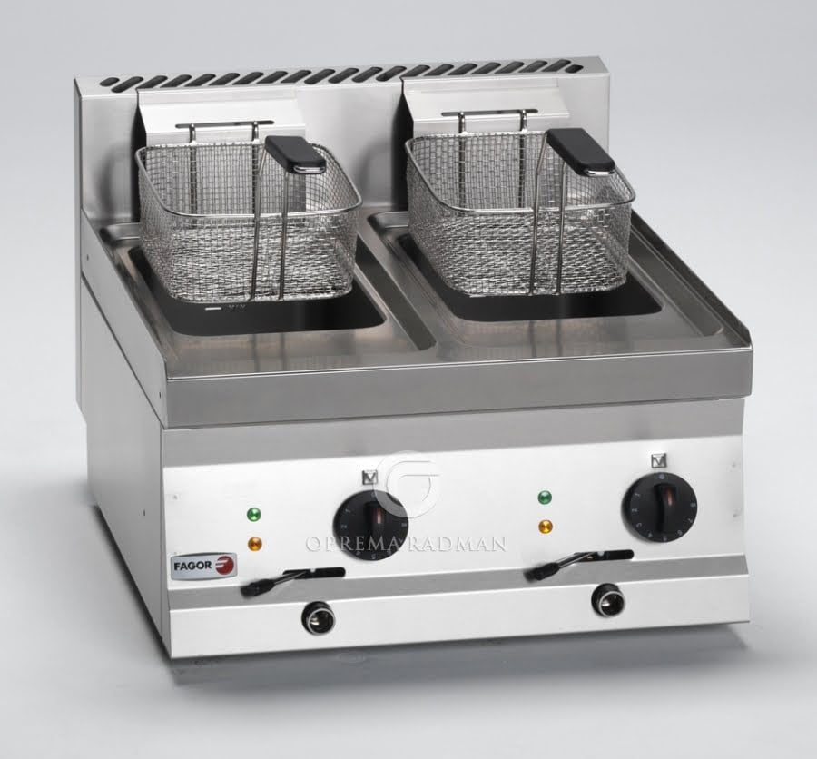 Friteuza 2x8 lt electrica linia 600 3 - Echipamente Horeca Friteuza 2x8 lt electrica linia 600