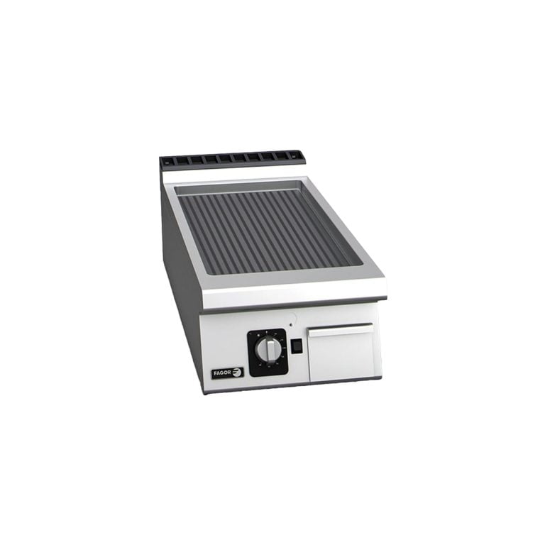 Fry-top striat simplu gaz linia 900 Fagor