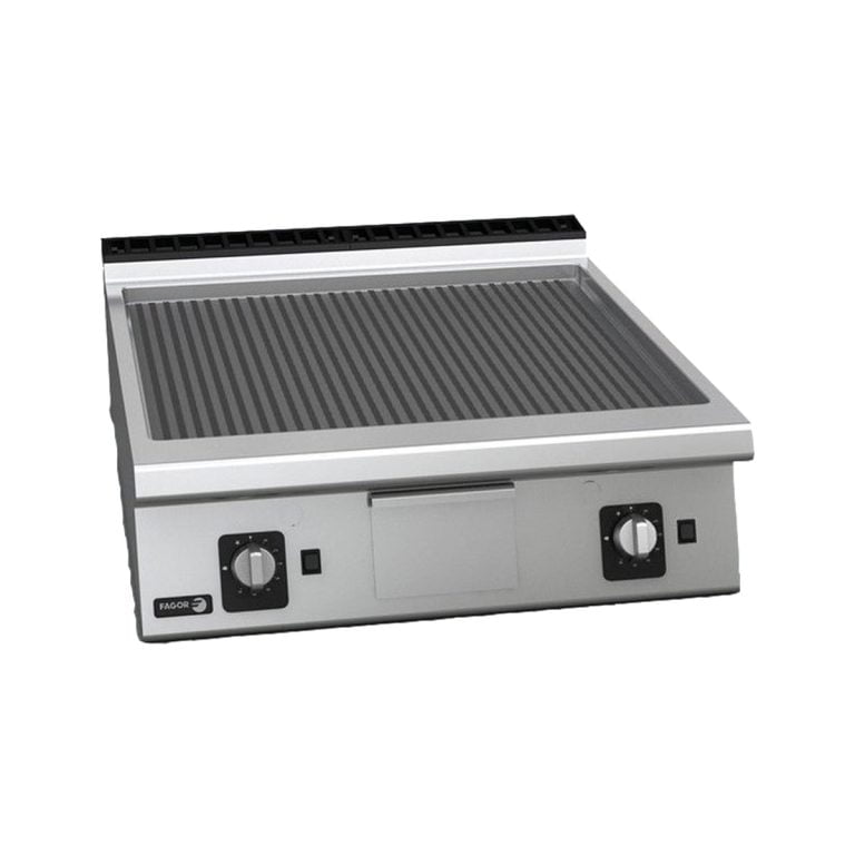 Fry-top striat dublu gaz linia 900 Fagor, de banc, cu valva