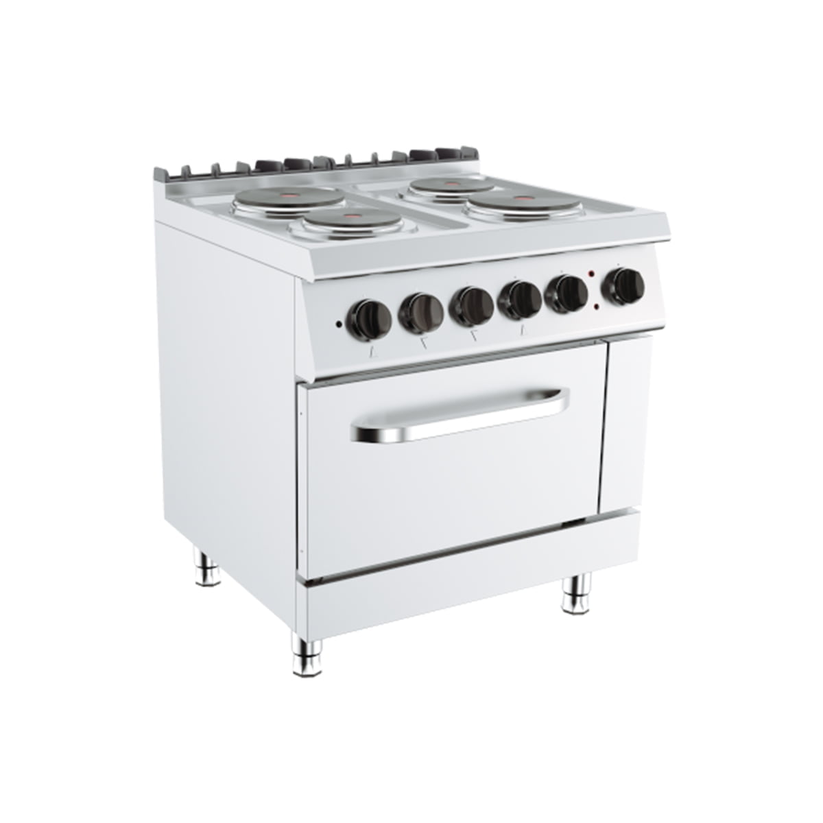 Masina de gatit 4 plite si cuptor linia 700 3 - Echipamente Horeca Masina de gatit 4 plite si cuptor linia 700