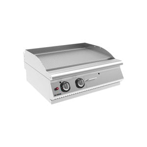 Fry-top dublu striat gaz, de banc