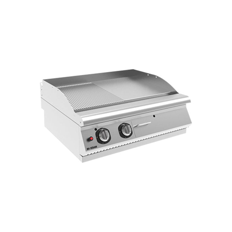 Fry-top mixt gaz, de banc
