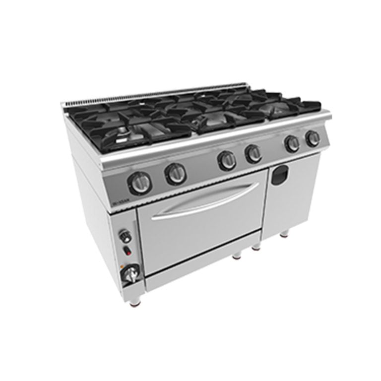 Masina de gatit cu 6 ochiuri cuptor si dulap inchis linia 700