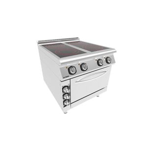 Masina de gatit cu 2 placi vetro-ceramice si cuptor 700