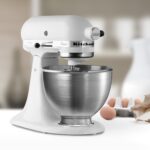 Mixer cu bol 4.3L, Classic, White - KitchenAid - imagine 9