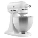 Mixer cu bol 4.3L, Classic, White - KitchenAid - imagine 3