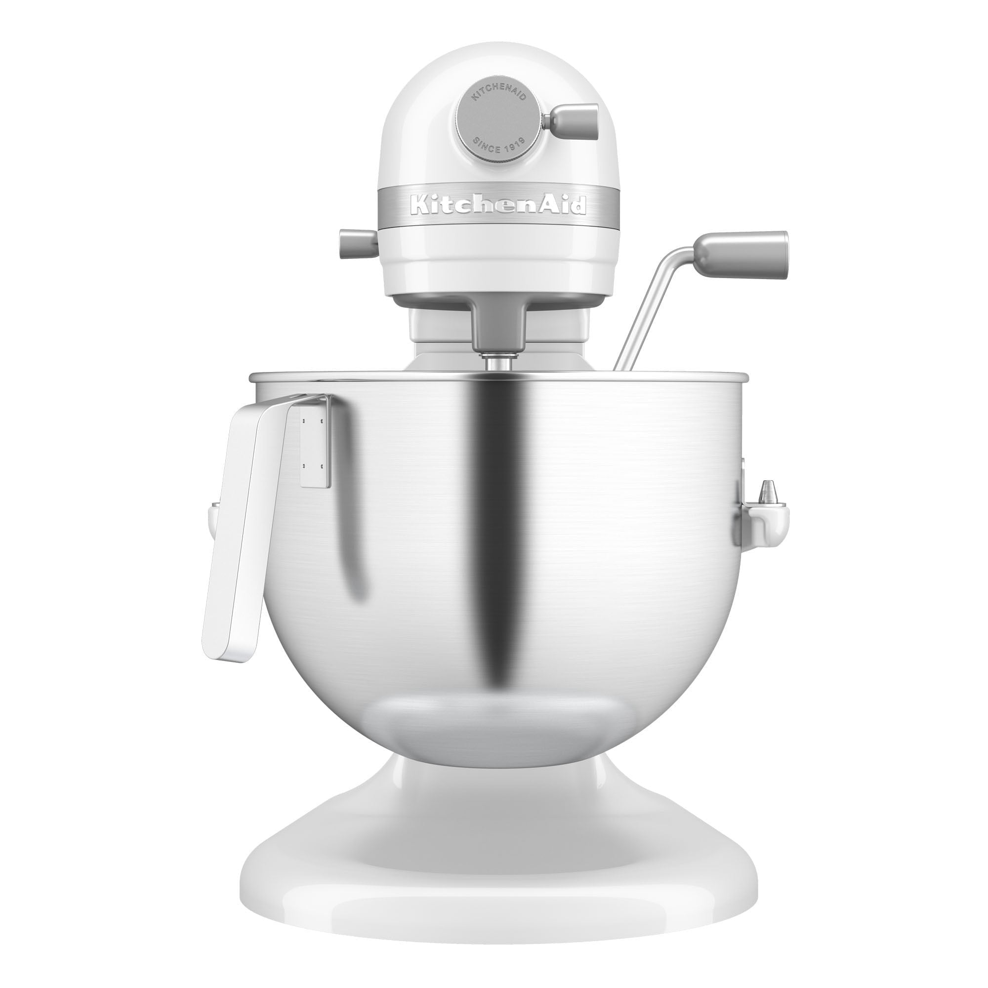 Mixer 6,6 litri, heavy duty, alb KitchenAid 4 - Echipamente Horeca Mixer 6,6 litri, heavy duty, alb KitchenAid - imagine 2